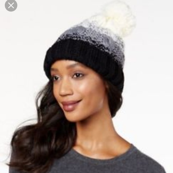 ❄2/$15 Rampage Chunky Colorblock Beanie Hat - Picture 4 of 4
